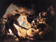 REMBRANDT Harmenszoon van Rijn The Blinding of Samson oil